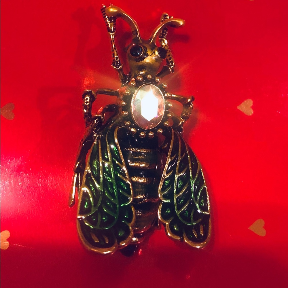 Dragonfly brooch